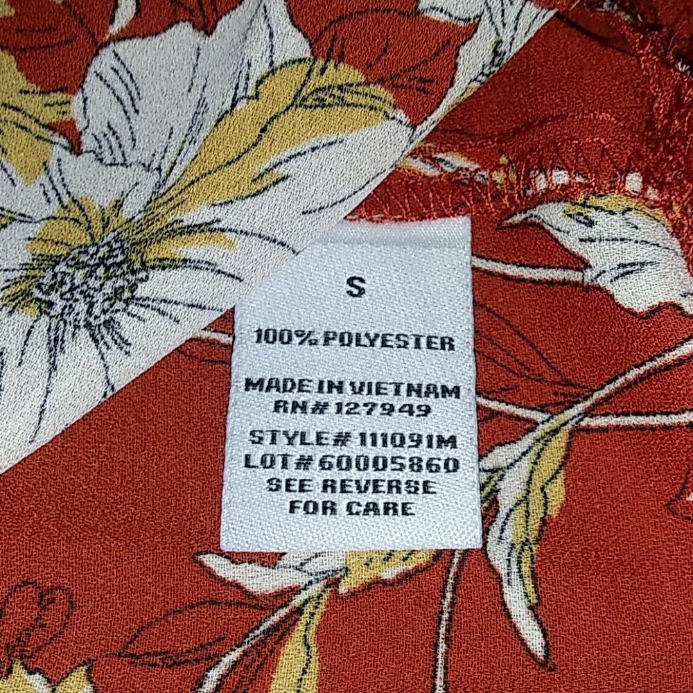 0205 Emma&Michele LIGHTWEIGHT Floral Drop Waist Dress* - Picture 5 of 6